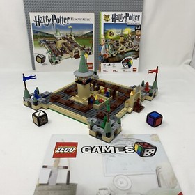 LEGO 3862 Harry Potter Hogwarts Board Game & Lego Games (set of 2) NO BOX