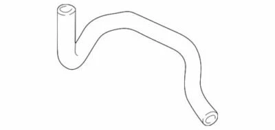 Mangueira superior de radiador genuína GM 1996-2002 Chevrolet GMC Express Savana 15743013 - Imagem 1 de 2