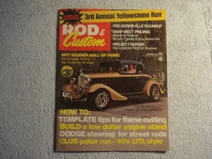 Rod and Custom 1972 September Vintage Hot Rods Custom Cars and Trucks Hop Up - Picture 1 of 1