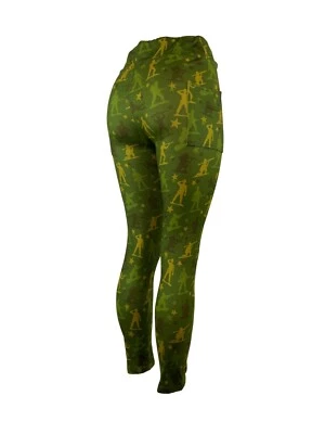 Classic Plastic Toy Soldiers Leggings with POCKETS Multiple Sizes Super Soft!! - Image 1 of 4
