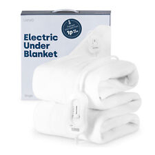 Electric Heated Under Blanket Comfort Control Fast Heat Up Cosy Warm Washable