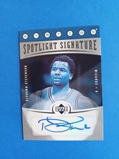 2006-07 OVATION DESHAWN STEVENSON #SS-DS SPOTLIGHT SIGNATURE AUTO WIZARDS