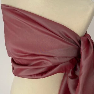 Rust Taffeta Brand New Ladies Evening Shawl/Wrap - TF56 - Picture 1 of 2