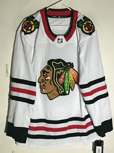 adidas Authentic Adizero NHL Jersey Chicago Blackhawks Team White sz 56 - Picture 1 of 2