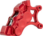 An 6-Piston Front Rt Brake Caliper 14In Red Heritage Classic 107 18-21