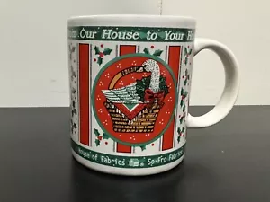 House of Fabrics Christmas Goose Vintage Mug - Picture 1 of 5