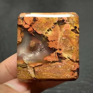 Scenic Jasper Cabochon 34x31x7mm High Quality 90.5 ct - Picture 1 of 7