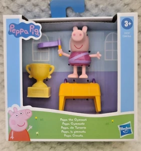 Statuetta Hasbro Peppa Pig Peppa The Gymnast Nuova con scatola Sigillata con Accessori Inclusi - Foto 1 di 2