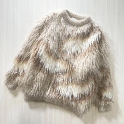 Brunello Cucinelli 女式马海毛毛衣针织 M 码意大利 2021 — 第 1/4 张图片