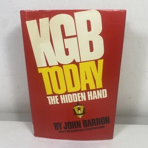 KGB Today The Hidden Hand by John Barron Hardcover 1983 Ex Library Espionage - Picture 1 of 9