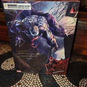 Marvel Universe Play Arts Kai Venom Square Enix - Brand New Factory Sealed! - Picture 1 of 11