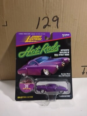 Johnny Lightning Hot Rods Frankenstude 1:64 Diecast Purple Collectors Edition - Image 1 of 4