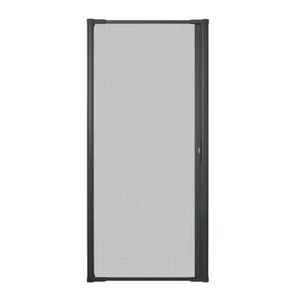 Single Universal Aluminum Gliding Retractable Screen Door 36 in x80 in NEW - Picture 1 of 3