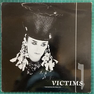 Culture Club Victims / Colour By Numbers UK Press 12 Inch Single VG+ Boy George - Image 1 of 4