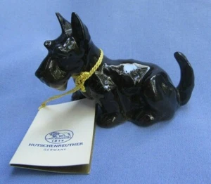 SCOTTISH TERRIER HUTSCHENREUTHER GERMANY TUTTER BLACK SCOTTY DOG figurine - Picture 1 of 12