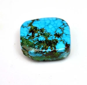 Natural Certified Blue Bisbee Turquoise Cabochon 23.30 Ct Loose Gemstone - Picture 1 of 5