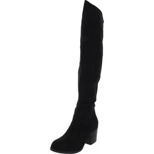 Journee Collection Womens Sana Faux Suede Over-The-Knee Boots Shoes BHFO 2442 - Picture 1 of 3