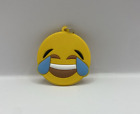 Funny Laugh Emoji Keyring Fun Novelty Gift Emoji Travel Dangle Key Chain Emoji