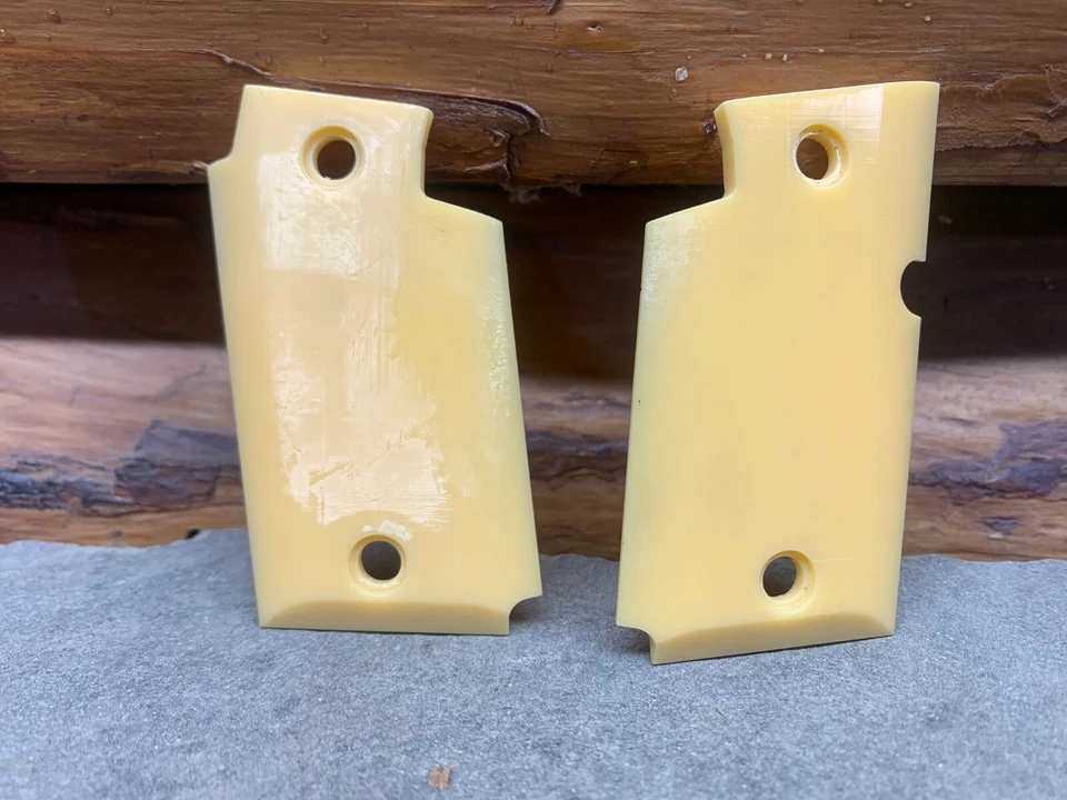 Smooth Sig Sauer P938 Grips Aged Ivory color - Image 1 of 3