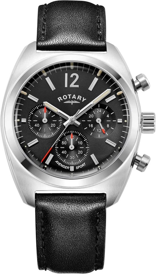 ROTARY Dress watch AVENGER SPORT Chronograph Avenger GS05485/65 Men's Black