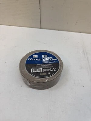 Polyken - 1117622 510 Rubber Premium Grade Gaffer's Tape Brown 48mm x 50m