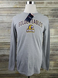Tennessee Tech Golden Eagles Proud Mascot Long Sleeve T-Shirt - Ash ADULT MEDIUM - Picture 1 of 6