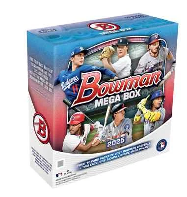 2025 年 Bowman Mega 盒子密封带 2 个奖金包 - 始终免费送货! — 第 1/4 张图片