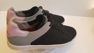 Mark Nason Los Angeles neu ohne Etikett schwarz grau pink Sneaker moderne Jogginghose Damengröße 8 - Bild 1 von 12