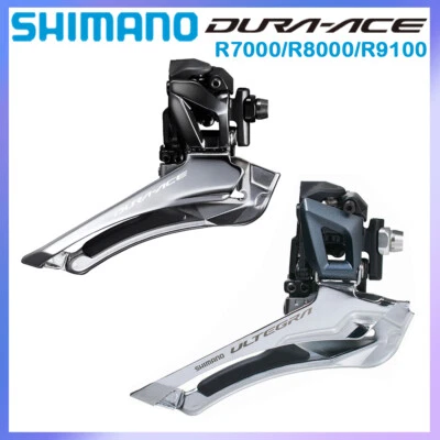 SHIMANO DURA ACE R9100 UT R8000 105 R7000 Front Derailleur Brazed On 2x11 Speed - Image 1 of 4