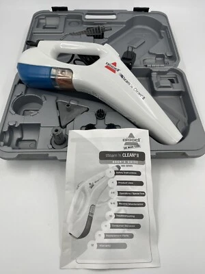 Bissell Steam 'n Clean II 1865 Series Hand Held Steam Cleaner w/ Case & Cleaner! - Image 1 of 4