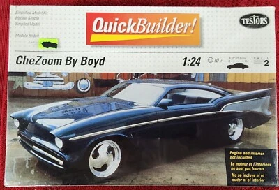 Testors Chevy CheZoom By Boyd 1/24 Vintage Model Kit Free Shipping! - Image 1 of 2