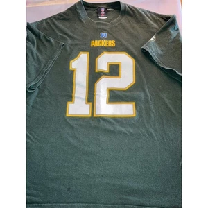 Camiseta de fútbol americano Aaron Rodgers Green Bay Packers NFL número 12 extra grande - Imagen 1 de 6