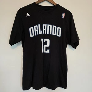 Dwight Howard Orlando Magic TShirt Mens Medium Black NBA Adidas Basketball - Picture 1 of 10