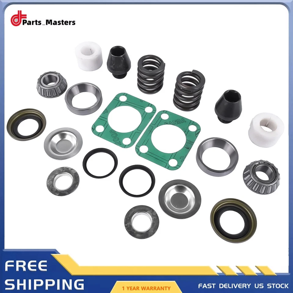 Front Axle King Pin Rebuild Kit For Ford F-350 Dodge W350 Chevy V30 K30 GMC K35 - Image 1 of 4