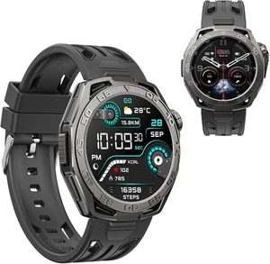 Smartwatch Smart Watch OMOLED Tracker, Chiamate,Bluetooth,100+ Modalità Sport Sa - Foto 1 di 12