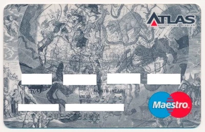 RUSSIA INTERNATIONAL MOSCOW BANK LEONARDO DA VINCI DRAWING VISA CARD - Image 1 of 2
