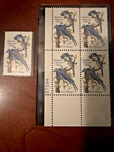 Scott#1241 Columbia Jays Block Of 4 Plus Single Stamp MNH I will combine Shpping - Picture 1 of 1