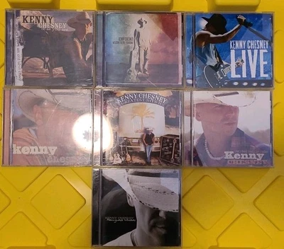 Kenny Chesney CD Lot 6 - Be As You are - Hemingways Whiskey  - Geatest II - Live Foto 1 de 4