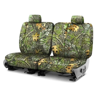 For GMC Envoy XL 02-04 Mossy Oak 2nd Row Camo Obsession Custom Seat Covers Foto 1 de 4