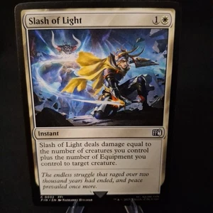 Slash of Light #32 Final Fantasy Fin Magic: The Gathering Card - Picture 1 of 2
