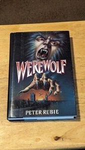 Peter Rubie Werewolf 1991 HC 1st Edition 1st Print Awesome Cover! Nice Shape - Bild 1 von 9