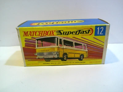 Matchbox Superfast 12 Setra Coach Box - Image 1 of 4