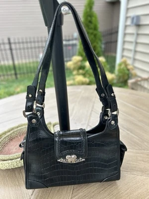 Maggie Barnes Vintage Crocodile Purse 11x7x4.5 - Image 1 of 4