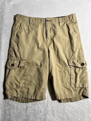 Pantalones Cortos Tony Hawk Hombres Talla 32 Tostados Calavera Bolsillo Carga Pantalones Cortos Foto 1 de 4