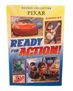 Pixar Reader Collection: Ready for Action! 5-in-1 Step Into Reading Book - Picture 1 of 2