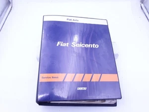 Manuale officina Fiat Seicento informazioni del servizio e Service News ed. 1998 - Foto 1 di 24