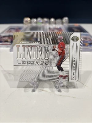 Tom Brady 2020 PANINI ILLUSIONS ACETATE GOLD #LL1 INSERT GOAT HOF MVP TB12 - Image 1 of 2