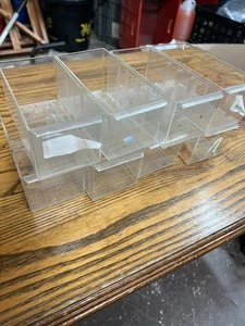 8 Kunststoff Tabletts für Aufbewahrung Organizer Teil # 20-901-B - Bild 1 von 5