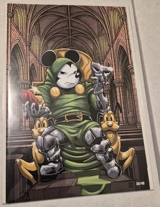 Doom Willie #1 - DefShogun/Kickstradomis Virgin #19/40 Dr. Doom Hommage - Bild 1 von 1