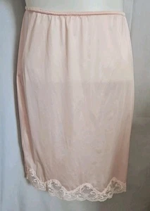 Maidenform Sweet Nothings rosa halber Slip Größe Medium breiter Spitzenbesatz Vintage USA - Bild 1 von 5